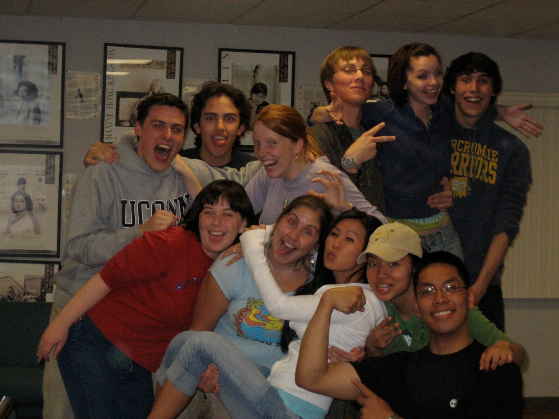 UConn A Minor throwback candid photo